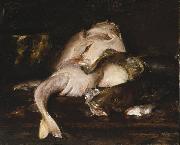 William Merritt Chase Still Life, Fish Spain oil painting artist